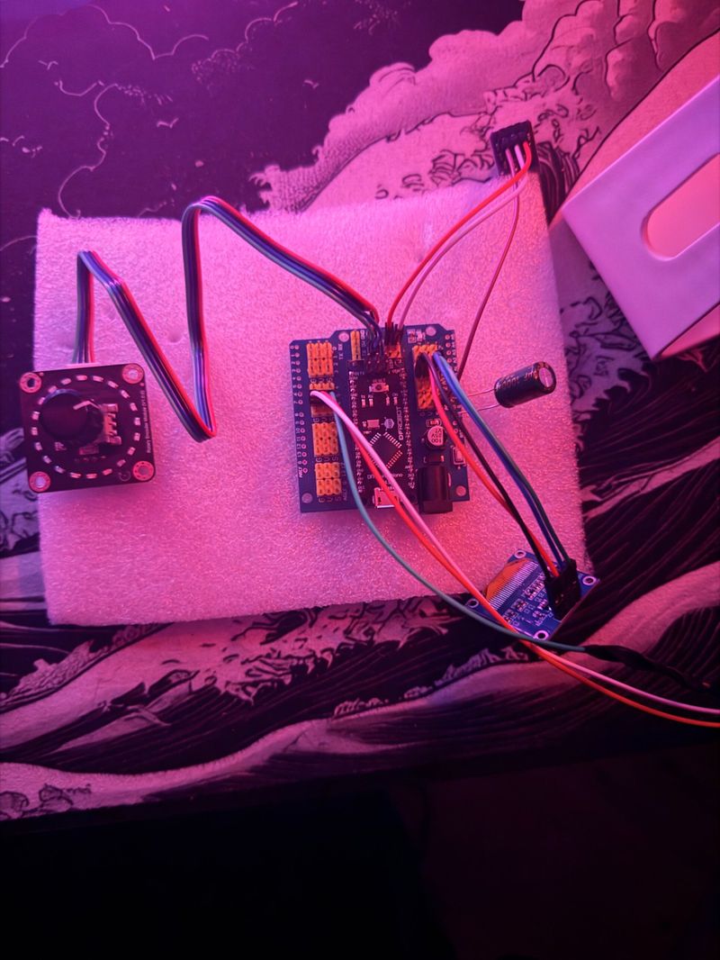 Prototype CoreLight 1 – Arduino avec capteurs et câblage